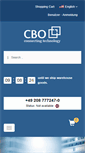 Mobile Screenshot of cbo-it.de